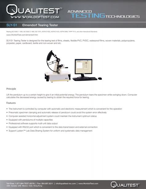 elmendorf tear tester pdf